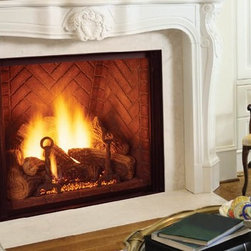 Majestic Marquis Series 45'' x 44'' Clean Face DV Gas Fireplace System - Indoor Fireplaces