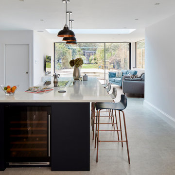 A wraparound kitchen extension in Lewisham