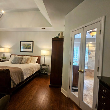 Close Up of Custom Master with En Suite Bathroom