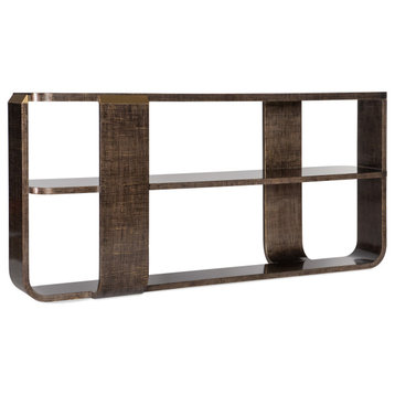 Hooker Furniture 628-85140 17"W Wood Veneer Console Table - Dark Wood