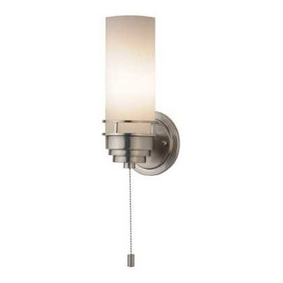 hardwired wall sconce with pull chain