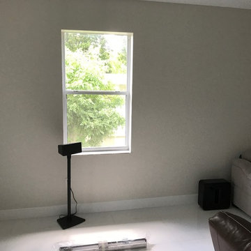 Zebra Illusion Shades - Wilton Manors, Florida