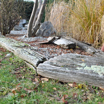 Vicki's Railway Sleeper Garden Landscape