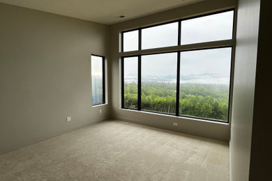 Example of a trendy home design design in Boston