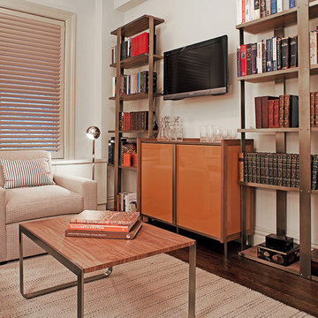 Fifth Avenue Apartment Den - Interior Design