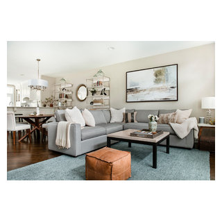 Lincoln Park Living & Dining - Transitional - Living Room - Chicago ...