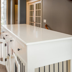 Large Double Kennel with Drawers - Dog Kennels And Crates