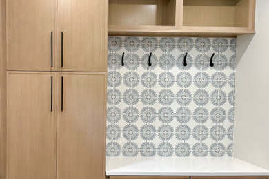 Oak Mudroom