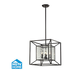 Cubix Foyer Pendant Light - Pendant Lighting