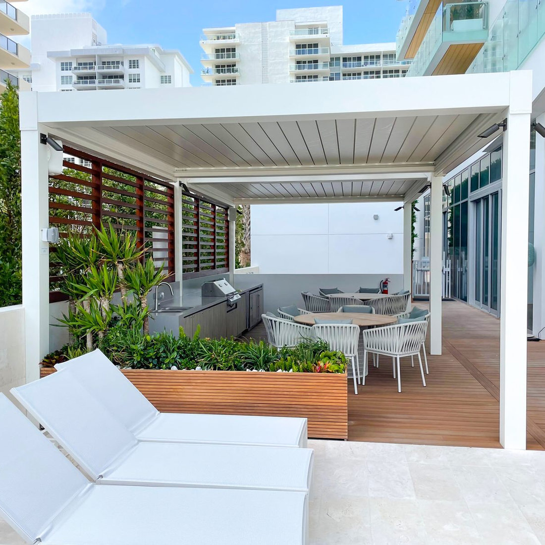 Rooftop Outdoor Kitchen