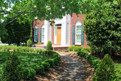 This is an example of a traditional landscaping in Nashville.