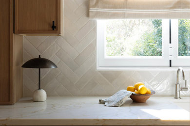 Transitional kitchen photo in San Francisco