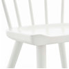 Side Dining Chair, White, Wood, Modern, Kitchen Bistro Restaurant Hospitality