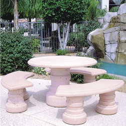 Thetis Round Table - Outdoor Dining Tables