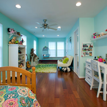 Addition Provided an In-Law-Suite,New Bedrooms for Teens,and a Gourmet Kitchen