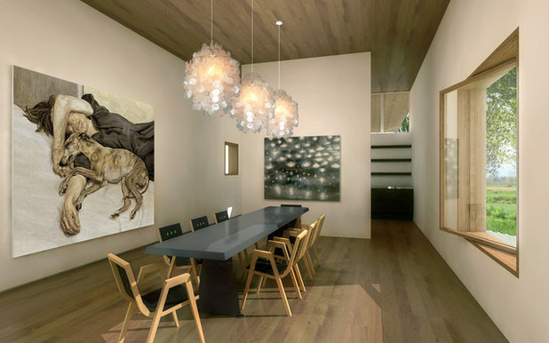 Modern Dining Room by Axis Mundi