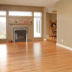 Long Lengths in Living Room - Hardwood Flooring