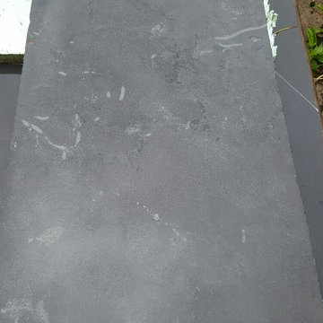 Black Limestone Hearth