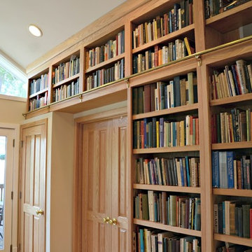 A Book Lover's Dream Living Room