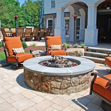 Firepit and Lower Patio