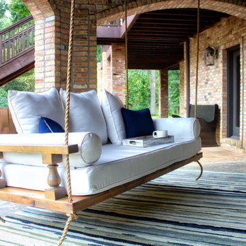 Outdoor Custom Twin or Crib Mattress Bed Porch Swing Daybeds