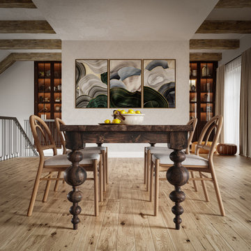 Olivia Turned Leg Table