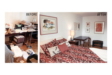 Example of an eclectic home design design in Toronto
