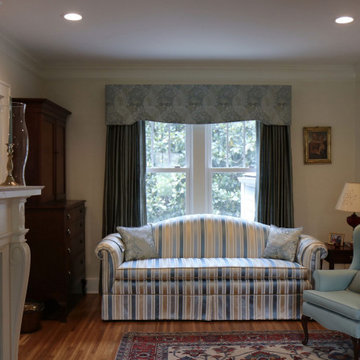 Silk Camelback Sofa