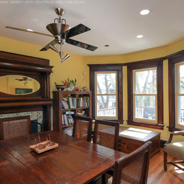 New Wood Windows in Handsome Dining Room - Renewal by Andersen NJ / NYC
