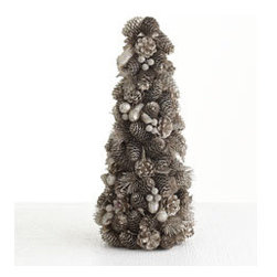 Shimmering Champagne Forest - Tree - New - Holiday Accents And Figurines