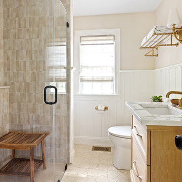 Modern Classic Bathroom Remodel Grafton Ma