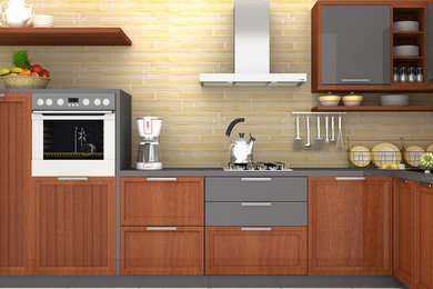 Kitchen concept for Mr Rahul in Bangalore