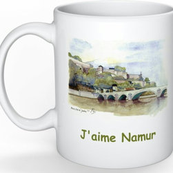 Mug Namur Citadelle Pont de Jambes - Service à Thé et à Café