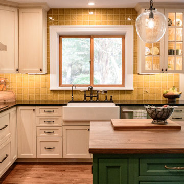 Historic Home Remodeled Kitchen