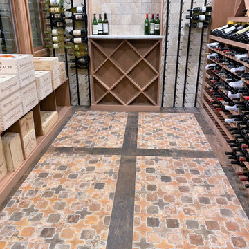 Adding Plenty of Ambiance & Style to New Wine Cellar