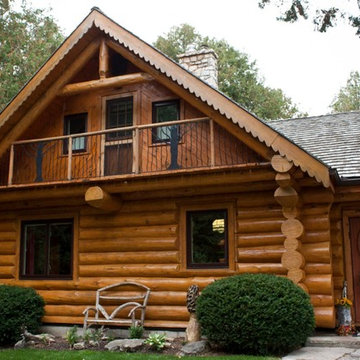 Beautiful Country Log Home