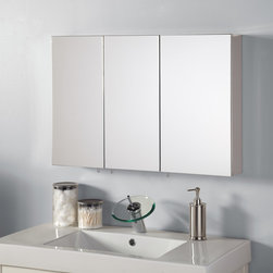 32" CAPOTE STAINLESS STEEL MEDICINE CABINET - Bathroom Mirrors