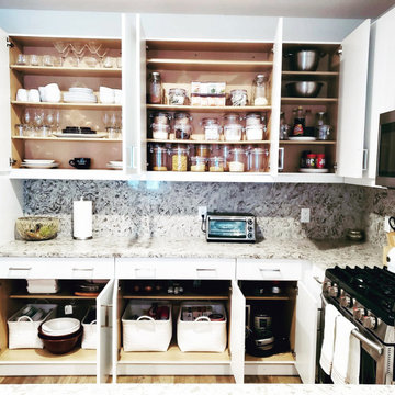 Linen and Kitchen Organization