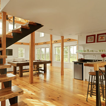 Carriage House Renovation Kitchen