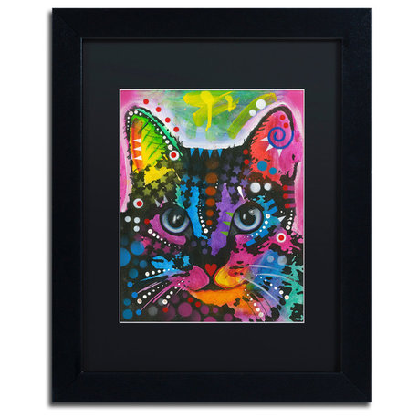 Dean Russo '12' Framed Art, 11x14, Black Frame, Black Mat