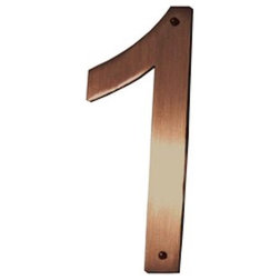 Contemporary House Numbers by Majestic Mfg