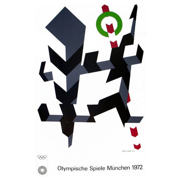 Allan D'Arcangelo, Munich Olympics, 1972, Artwork