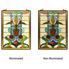 Lighting ANTHURIUN Tiffany-style Floral Window Panel 24