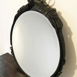 Handcrafted Leather Equestrian Mirrors - Wall Mirrors