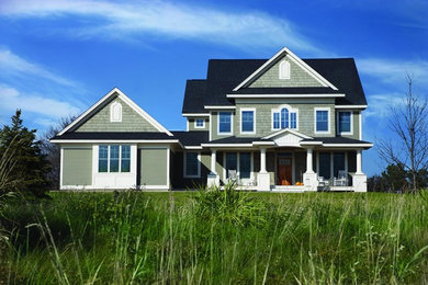 Example of an exterior home design in Other