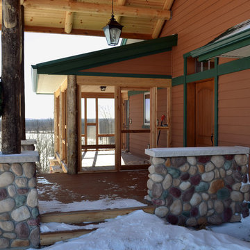 Front Entry & Screen Porch