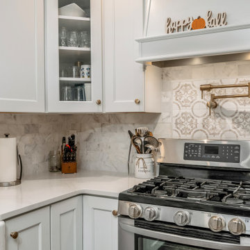 Transitional Kitchen & Mudroom Design West Chester, PA