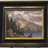 'Evening, Lake Ediza' Framed Oil Painting