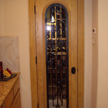 Custom Wine Cellar Door and Cooling Project Dallas