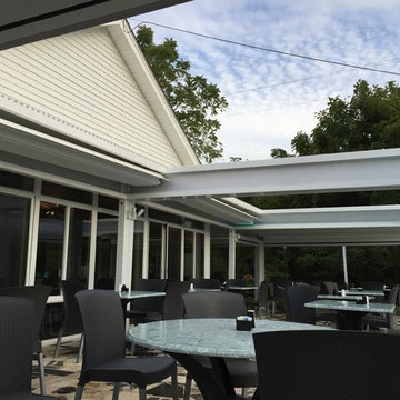 Retractable Restaurant Pergola - East Marion, NY